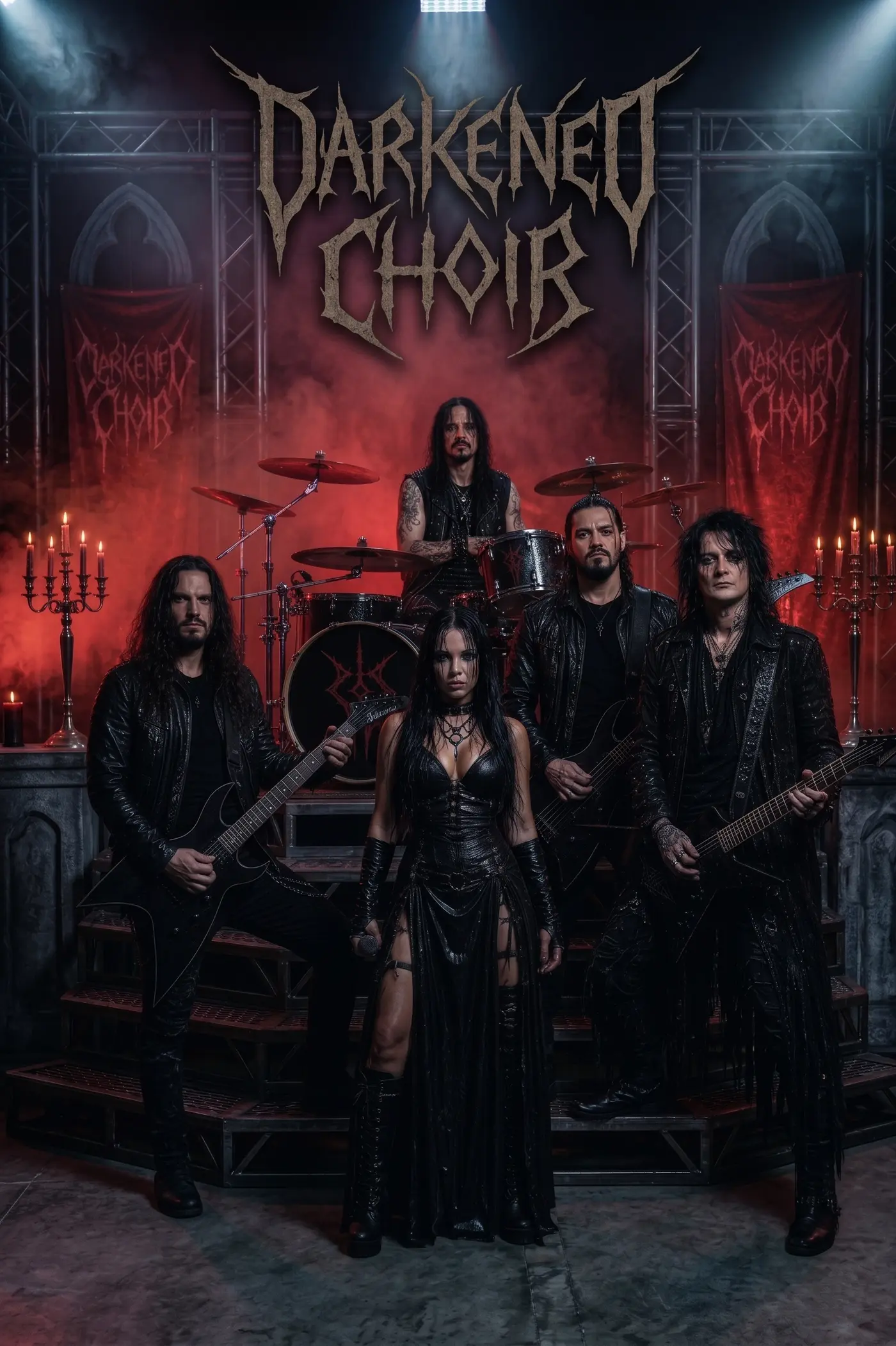 Darkened Choir full band